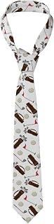 Golf Theme Pattern Men'S Neck Tie Fashion Suit Necktie For Work Party Wedding Business