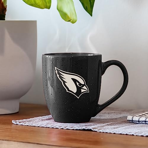 Image of Rico Industries NFL Football 16 oz Team Color Laser Engraved Speckled Ceramic Coffee Mug