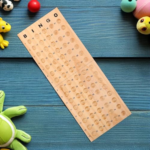 Plateau de Bingo en bois massif pliable d'exception pour vos soirées