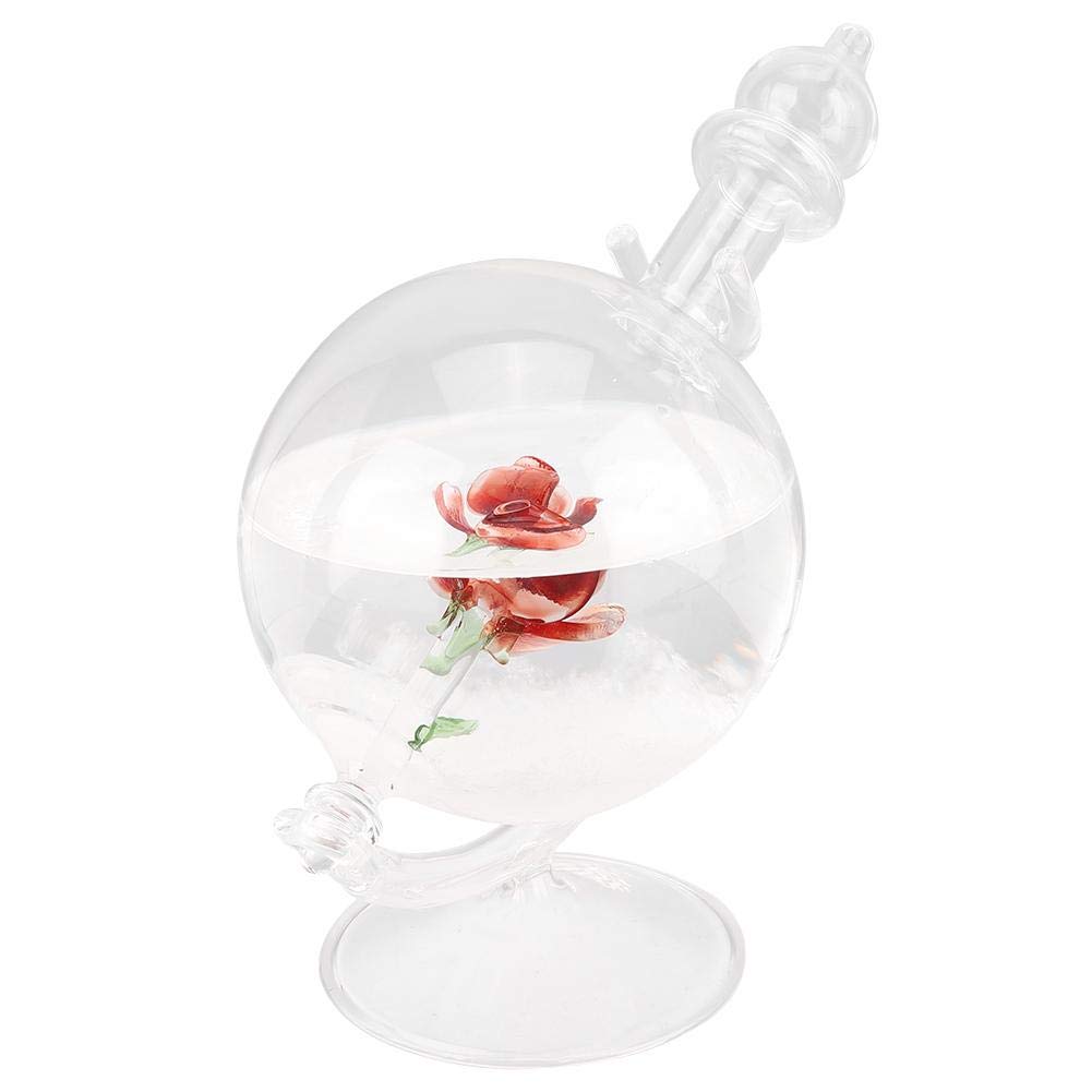 Weather Forecast Decor, Weather Crystal Bottle Weather Forecast Decor Weather Forecast Crystal Bottle Globe Water Shape Windstorm Glass Home Decor Gift