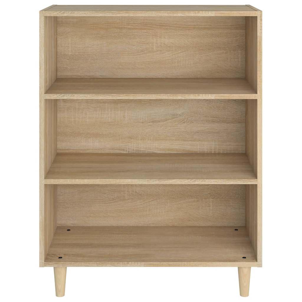 vidaXL Buffet Armoire de Rangement Organisateur de Maison Meuble de Rangement Armoire de Salon Chêne Sonoma Bois d'Ingénierie 69,5x32,5x90 cm