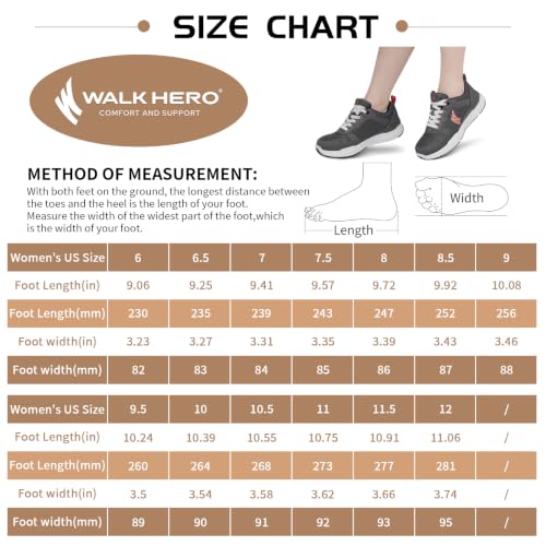 Image of Womens Walking Shoes, Arch Support Women Sneakers for Plantar Fasciitis | Non-Slip Orthopedic Shoes for Stability, Breathable Keeps Feet Fresh, Shock-Absorbing Midsole for All-Day Walking Comfort