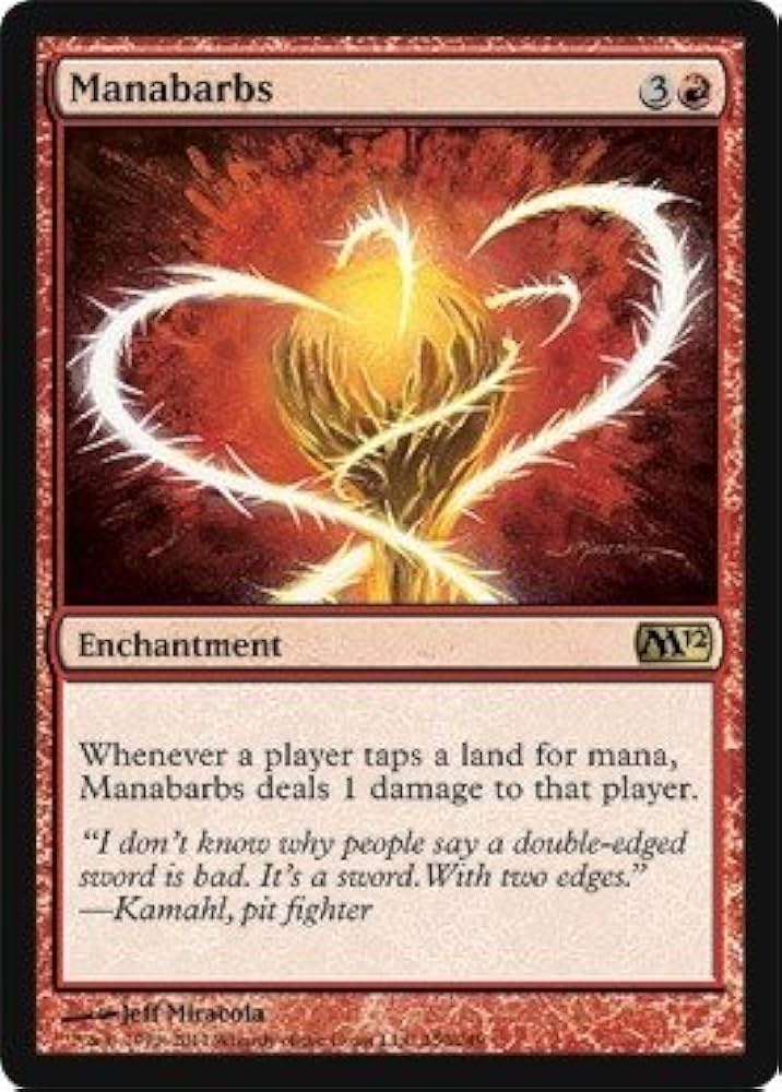 Amazon.com: Magic: the Gathering - Manabarbs - Magic 2012 : Toys