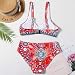 Bañadores Bandeau Mujer Natacion Trajes de Baño Mujeres Bikinis Talle Alto Tallas...