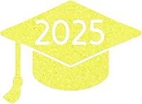 Vista 26 de 2025 Graduation Cap Iron On Decal, Heat Transfer Patch, HTV Graphic Class of 2025 Tshirt Sticker, DIY Crafts, Pick Size Color, Iron-On Almost Old
