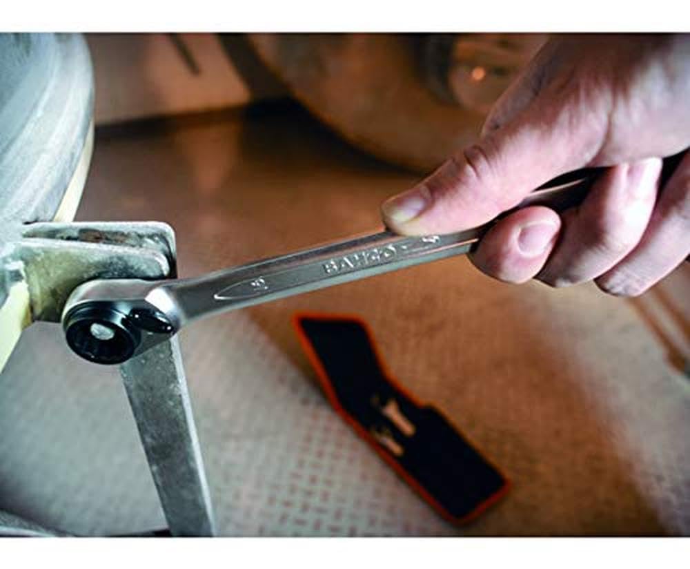 Bahco BHS4RM-12-15 Llave CARRACA Doble PLA 12-15, 12 x 13 x 14 x 15 mm