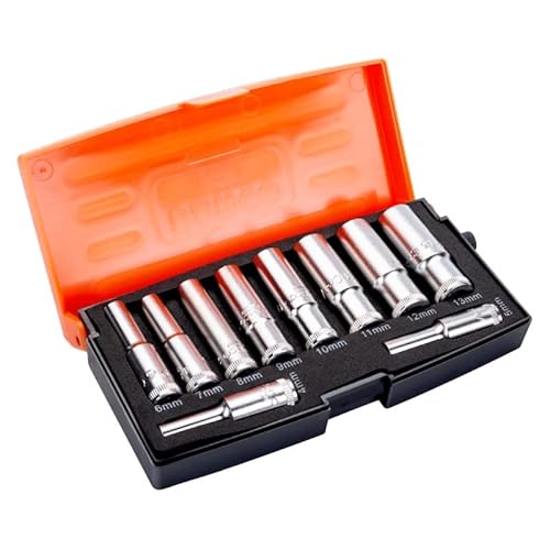 S0810L 1/4In Drive Deep Socket Set Of 10 Metric #TOP1