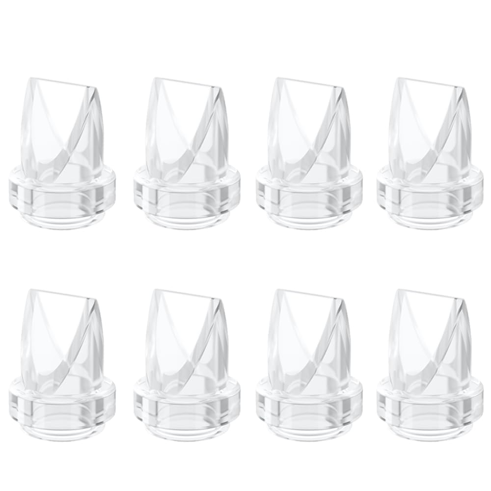 8 Stück Entenkielventile für S32/S21/18 Milchpumpen – kompatibel mit Lansinoh Discreet Duo, eufy S1 Pro/S1/E10, NCVI/Nuliie/NICEGREEN S32