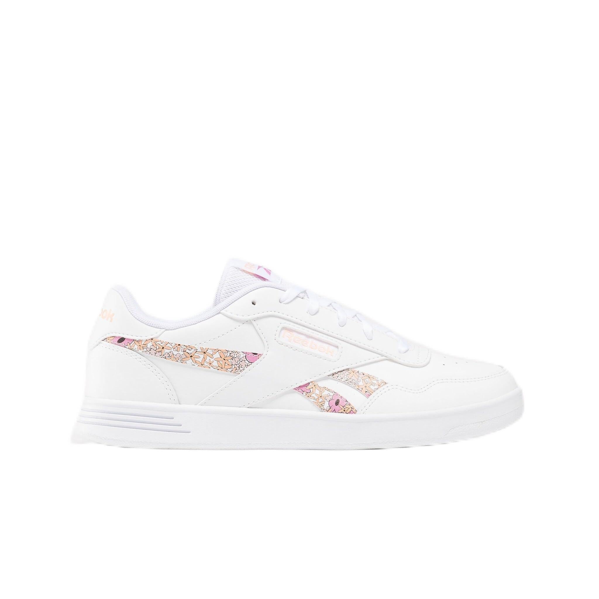 Reebok Female Adult Court Advance White/White/PEAGLO 3