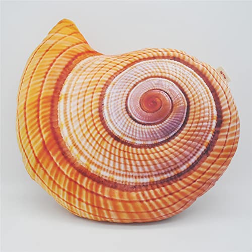 Jianeexsq Simulation Marine Beach Sea Snail Conch Shaped Throw Pillows Plush Cusion Nap Pillow Home Decorative Accent Cotton Sofa Bed Chair Seat Cushion #TOP3
