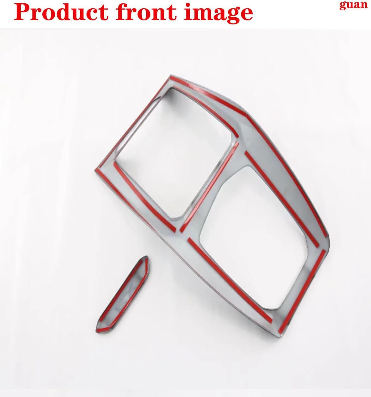 Car Gearbox Decorative Frame Carbon Fiber Black For X3 2022 2023 (Carbon Fiber)