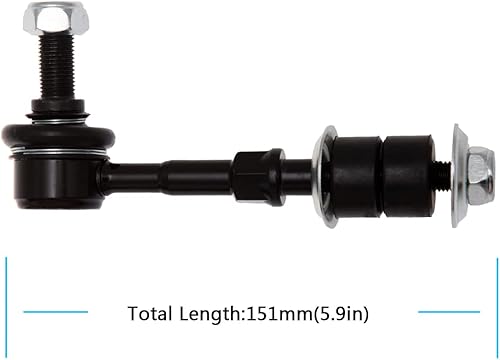 Miniatura 2 de AUQDD 2 eslabones estabilizadores traseros K750257 compatibles con Le-xus NX200t, 2015-2017 NX300h NX300 2006-2018 Toy-ota RAV4 2015-2021