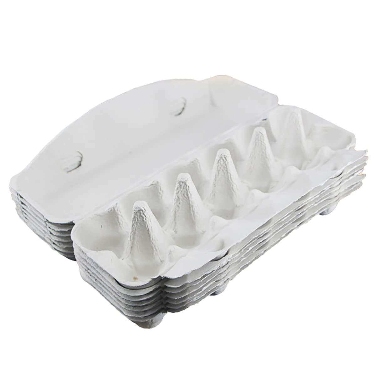 Cabilock Holder Eggs Grids Fiber with Vintage Blank Cases -grid Pulp Cardboard Kitchen Farm, Holds Alternative Hold Organizing Home Chicken One Dozen Container Egg Carton Storing Kitchen,