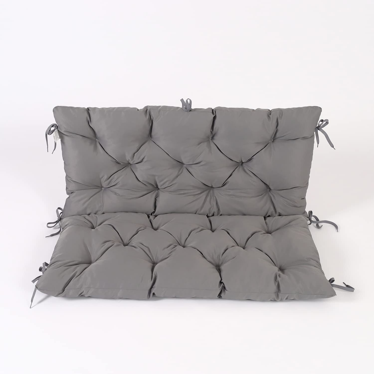 Ambientehome Bench Seat Pad with Backrest, 100 x 98 x 12 cm