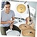 GOOHOCHY Cymbal Replacement for Drums Brass Accessory for Jazz Kits Lightweight and Easy to Install Upgrade for Drum Skills
