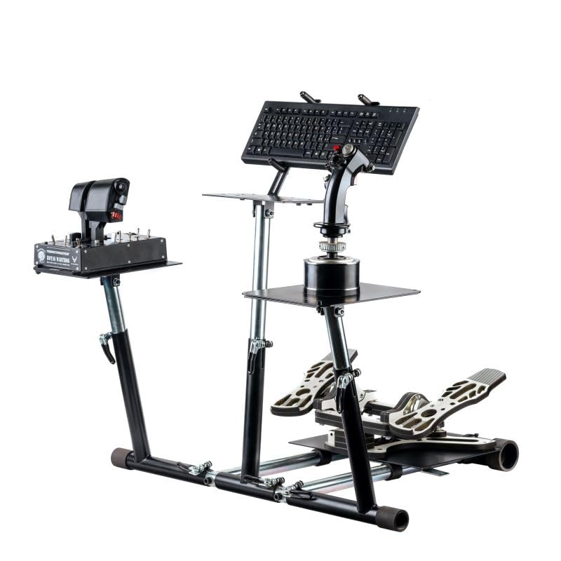 Wheel Stand Pro, SUPER WARTHOG soporte de palanca de mando para Thrustmaster HOTAS WARTHOG, Saitek X55/X52/X52