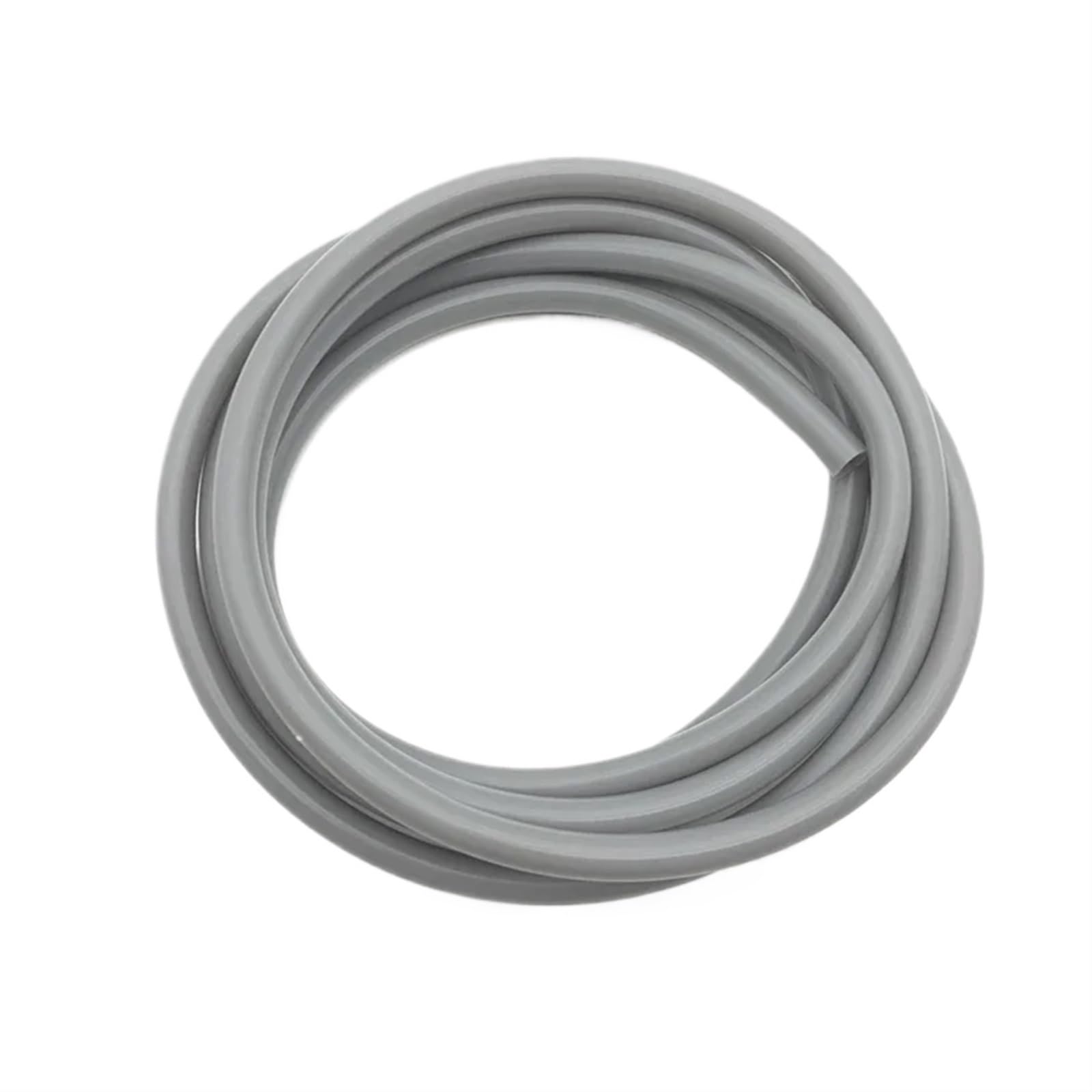 Fuel Line Hose， Fuel Hose 1 Meter Multicolor OD 4-16mm ID 2-12mmGrade Silicone Tube(Light Grey,1 Meter-OD 9XID 6MM)