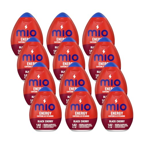 Image of Mio Energy Black Cherry Liquid Water Enhancer 1.62 Fl Oz (Pack of 12)