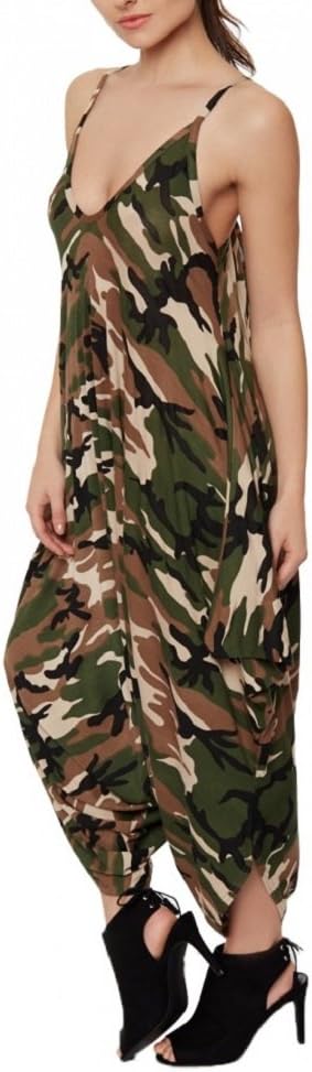 Crazy GirlsHarem Jumpsuit For Women UK Strappy Long And Baggy Playsuit 20 unique look womens jumpsuits in four sizes 8-22 UK