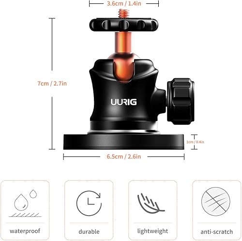Miniatura 10 de Soporte magnético para selfie de cuello para Gopro, soporte de cámara de acción, placa de liberación rápida, ángulo de soporte de hombro en el pecho