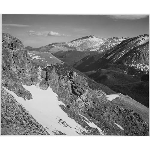 Impression giclée Adams montagnes Colorado en toile enroulée pour habiller un mur vide