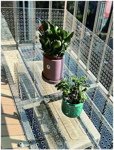 Waterproof Perforated Acrylic Sheets for Decoration - 40x100cm (15.7x39.3in) - Versatile Mesh Screen Panels, Ideal for Windows, Crafts, and Home Decor