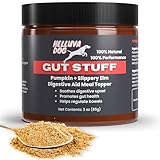 Gut Stuff by Helluva Dog — Digestive Aid Meal Topper for Active Sporting Dogs — Pumpkin & Slippery Elm for Dog's Upset Stomach & Better Gut Health, Packed with Fiber - 3oz