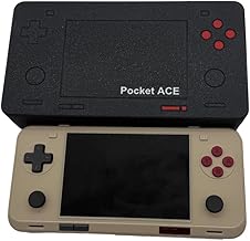 para AYANEO Pocket Ace Estuche Portátil, Protector Antiarañazos y Anticaídas, Caja Protectora Rígida Magnética para Consola de Juegos Pocket Ace. (Negro)
