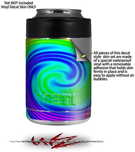 Miniatura 2 de Rainbow Swirl - Calcomanía estilo adhesivo para Yeti Rambler Colster y RTIC Can (enfriador no incluido)