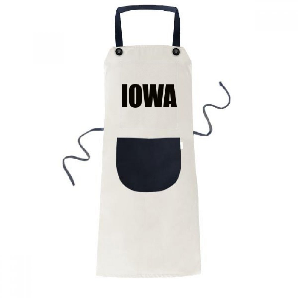 Tablier beige de cuisine Iowa idéal pour vos repas en famille