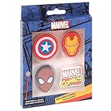 Detalles regalo Marvel- sorprende a todo el mundo nuestra colección de gomas de tus personajes favoritos y verás como hacer los deberes se hace más ameno en su compañía