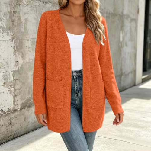 Cardigan Sweaters for Women Open Front Coats Long Sleeve Fashion Jackets - image 6