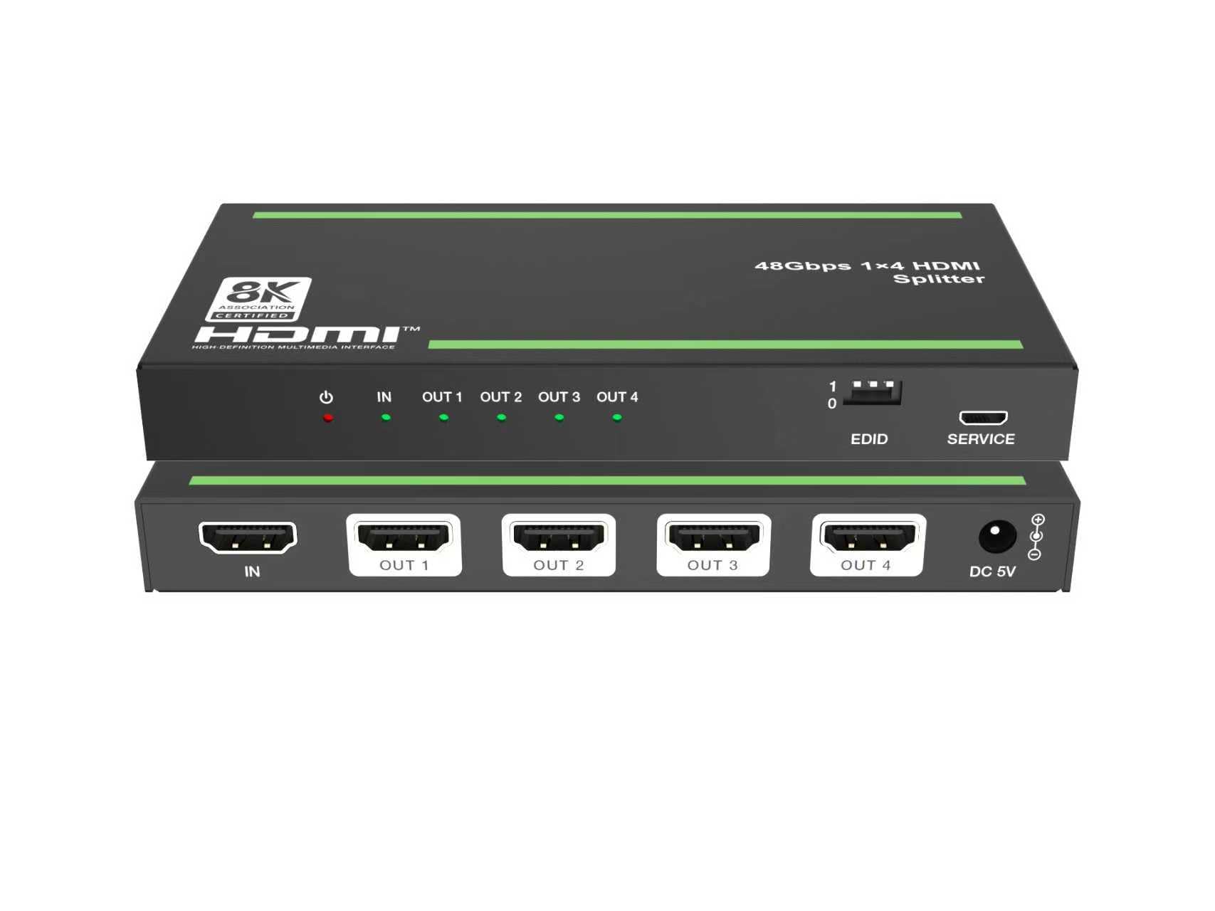 Amazon | DAIAD HDMI分配器 8K60Hz 4K120Hz VRR HDCP2.3 DolbyAtmos