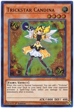 Amazon Co Jp 遊戯王 英語版 Cotd En008 Trickstar Candina トリックスター キャンディナ ウルトラレア 1st Edition ホビー 通販