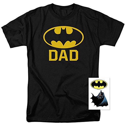 Batman BatDad Classic Logo T Shirt & Stickers Collection for Fathers and Dads2