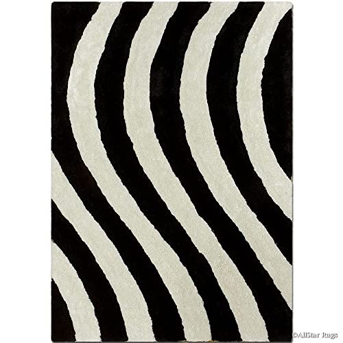 Image of Modern Quality Carpet /Trending Design Hand Woven Fluffy Rug /Mats for Bedroom /Dinning Hall /Living Room 2-inch Thick [Size 6x9 feet]