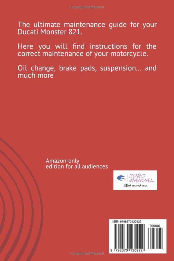 Miniatura 2 de DUCATI MONSTER 821 MAINTENACE GUIDE