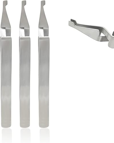 OdontoMed2011 3 Piezas de Acción Inversa Pinzas Dental De Vinculación Soporte Anterior Colocación Pinzas Pinzas Ortodoncia Instrumentos Medio ODM