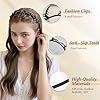 4 Pcs Bangs Hairstyle Hairpin Headband, Profession... #3