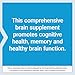 Life Extension Cognitex® Elite, sage, Blueberry, ashwagandha, phosphatidylserine, vinpocetine, Attention, Focus, Mood & Memory, Gluten-Free, Non-GMO, Vegetarian, 60 Tablets