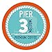 Pier 3 Single-Cup Coffee for Keurig K-Cup Brewers, Medium Roast, 40 Count