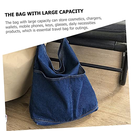 Shoulder Bags Large-capacity Bag Crossbody Leather Bags for Women Denim Cross-body Bag Vintage Crossbody2