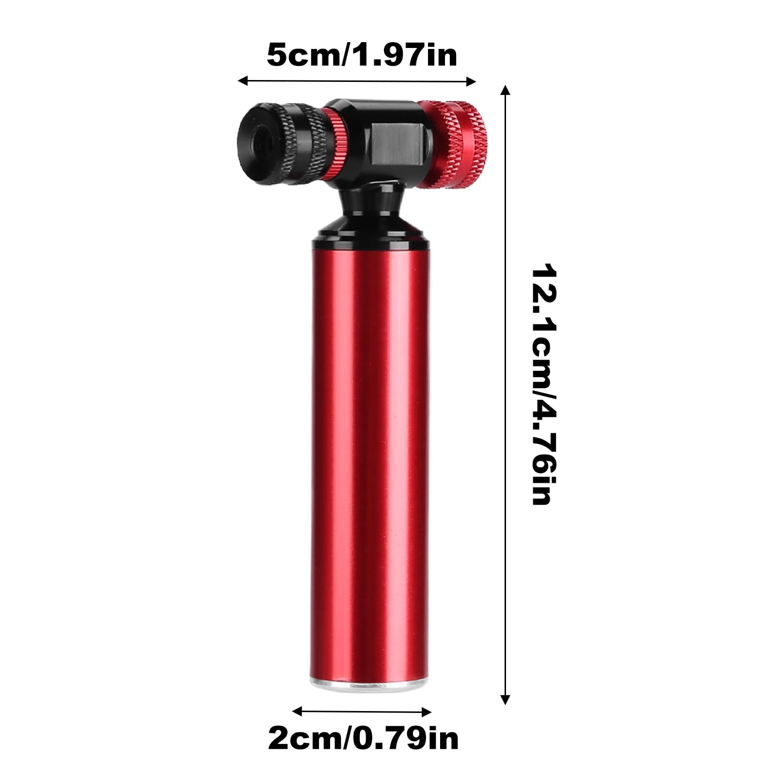 Gonfiatore Pneumatici Attrezzi Ruote | Gonfiatore Bici Pneumatici Portatile Ciclismo, Corsa, Sport, Moto, Scooter, Viaggio, Outdoor, Avventura