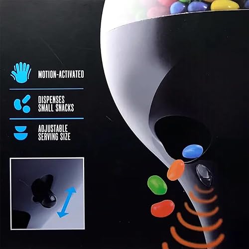 Miniatura 4 de TsoLay Dispensador automático de dulces, mini máquina de dulces activada por tacto con capacidad de 33.8 fl oz y ABS de grado alimenticio, material