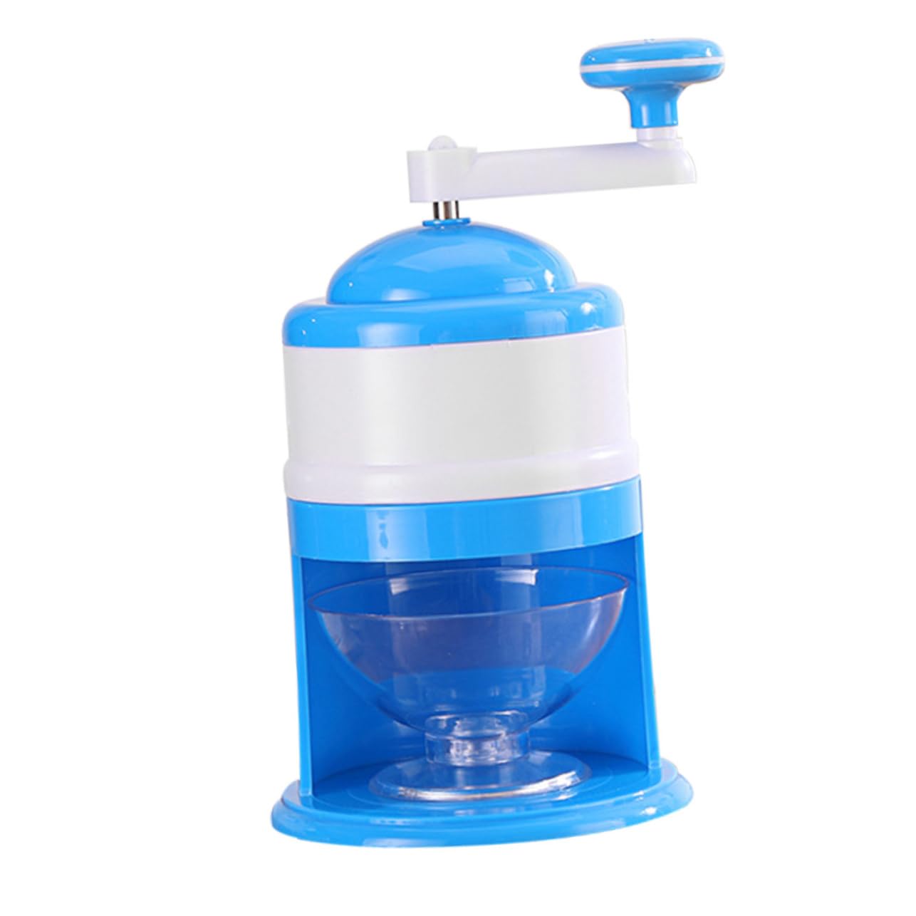 SOLUSTRE 1Pc Manual Ice Crushing Machine for Summer Portable Handheld Ice Shaver with Non Slip Base for Smoothies Cool Drinks Outdoors