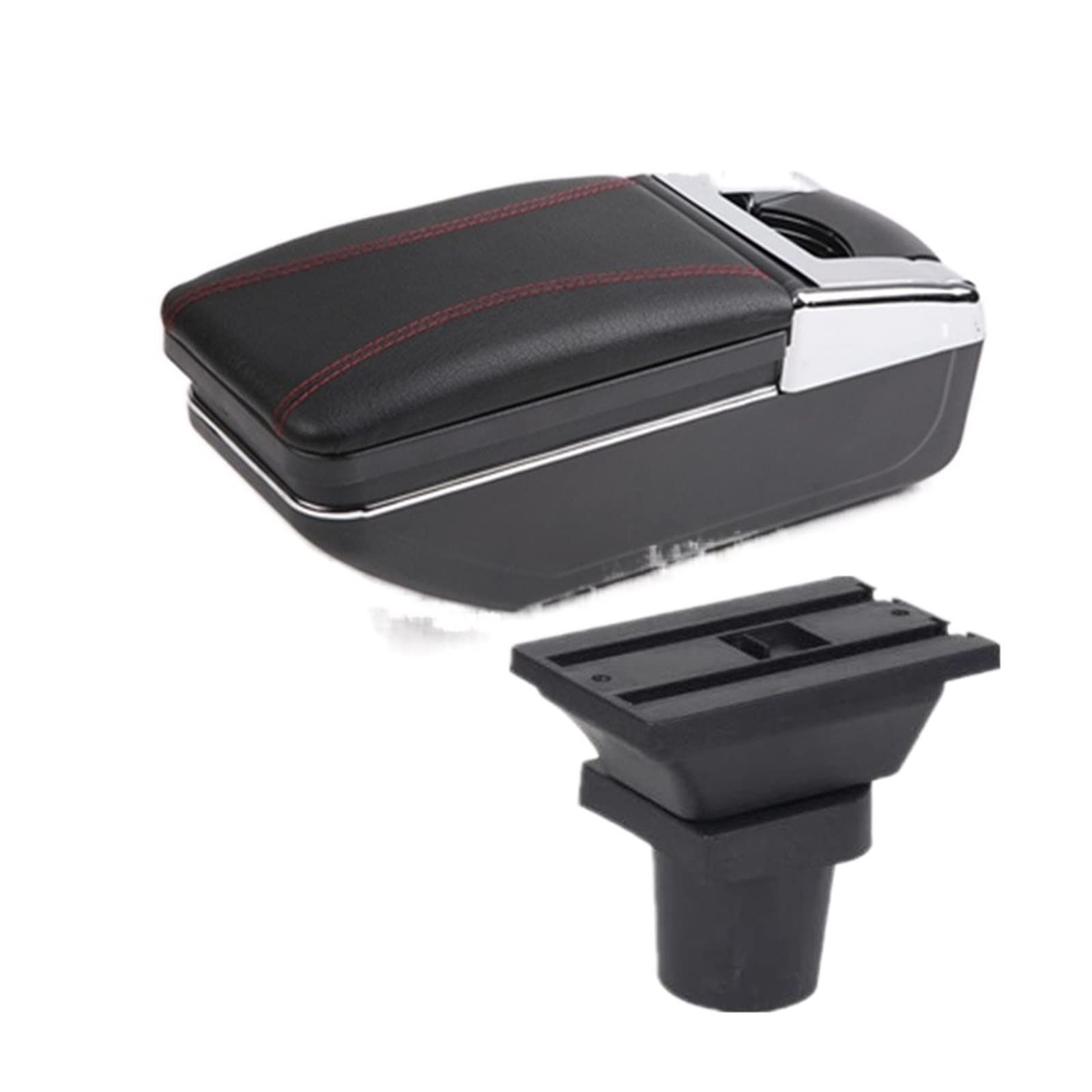 Baiqimv For Toyota For Aqua For Prius C Car Armrest Box Interior Parts Retrofit Car Armrest Center Storage Box With USB