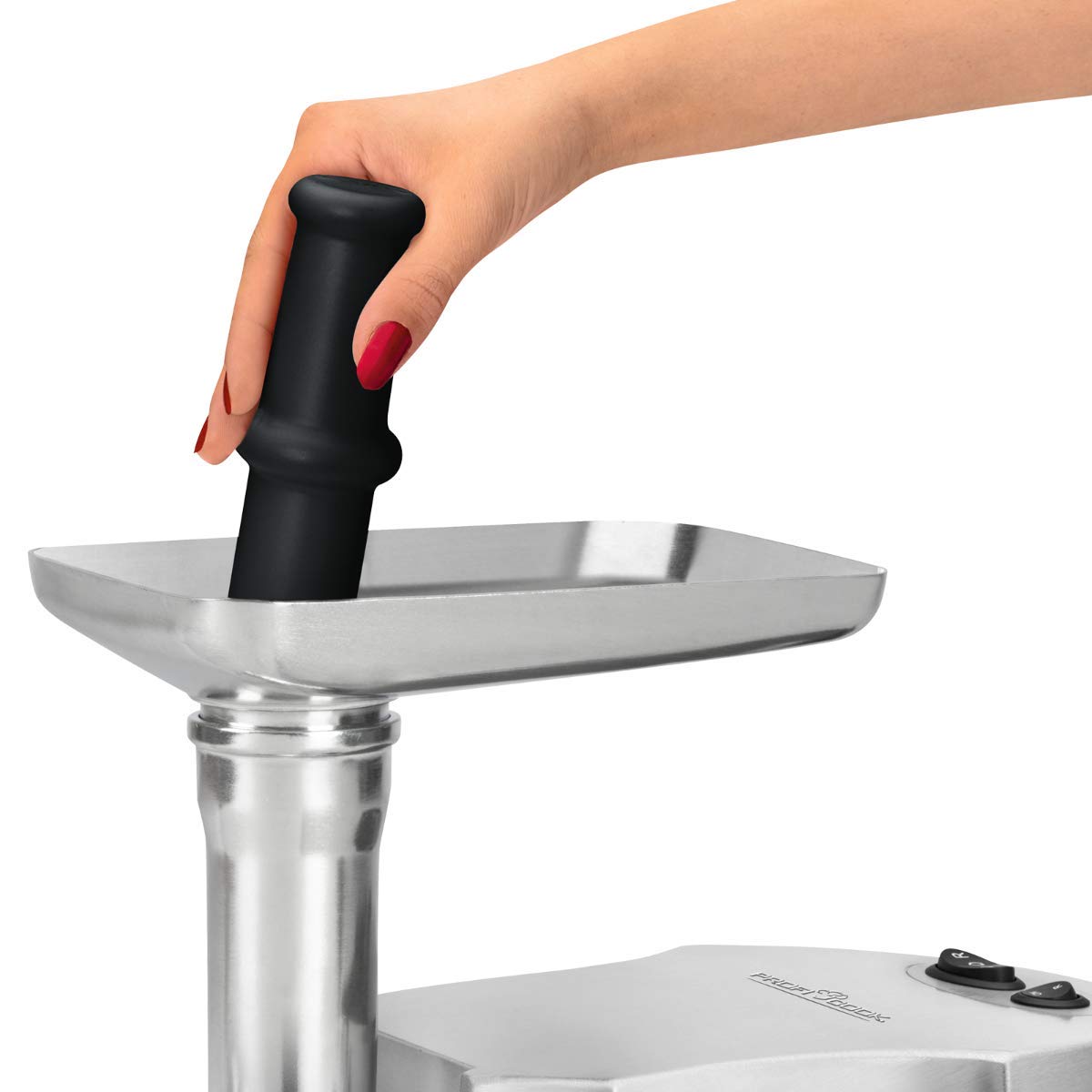 ProfiCook PC-FW 1172 - Profesjonalna maszynka do mielenia mięsa - Z 3 perforowanymi metalowymi tarczami - 1800 W