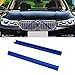 Aiyomi 2 SPCS Kühlergrill Einsatz, Frontgrill Einsatz Grill Streifen Kompatibel mit BMW 1er 2er 3er 4er 5er, Kühlergrill Zierleisten für F20 F21 F22 F23 F24 F30 F31 F32 F34 F35 G20 G21 G28 G29 (Blau)