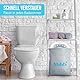 ZENVENTURE Dampfbad für Toilette - Faltbare Sitzwanne Erwachsene - Premium Heublumen-Dampfbad Schwangerschaft - Ideal bei Hämorrhoiden & Blasenentzündung