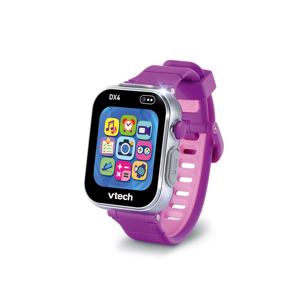 VTech KidiZoom SmartWatch DX4 Framboise Montre Digitale Enfant Dès 5 Ans